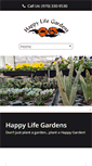 Mobile Screenshot of happylifegardens.com
